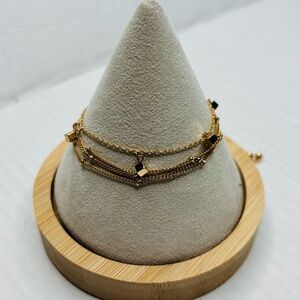 New LILY SKY Gold Layering Bracelet Set